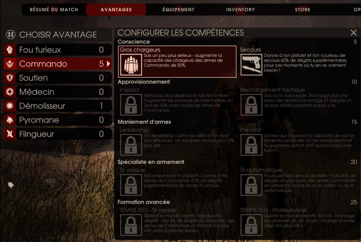 Commando lvl5