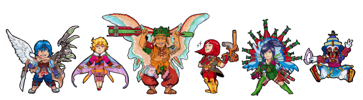 Les héros de Baten Kaitos