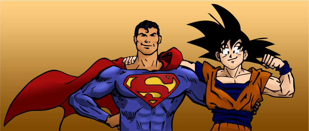 Goku et Superman.png