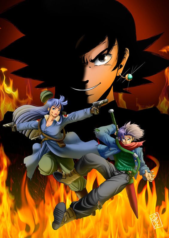Trunks et Mai VS Black Goku.jpg