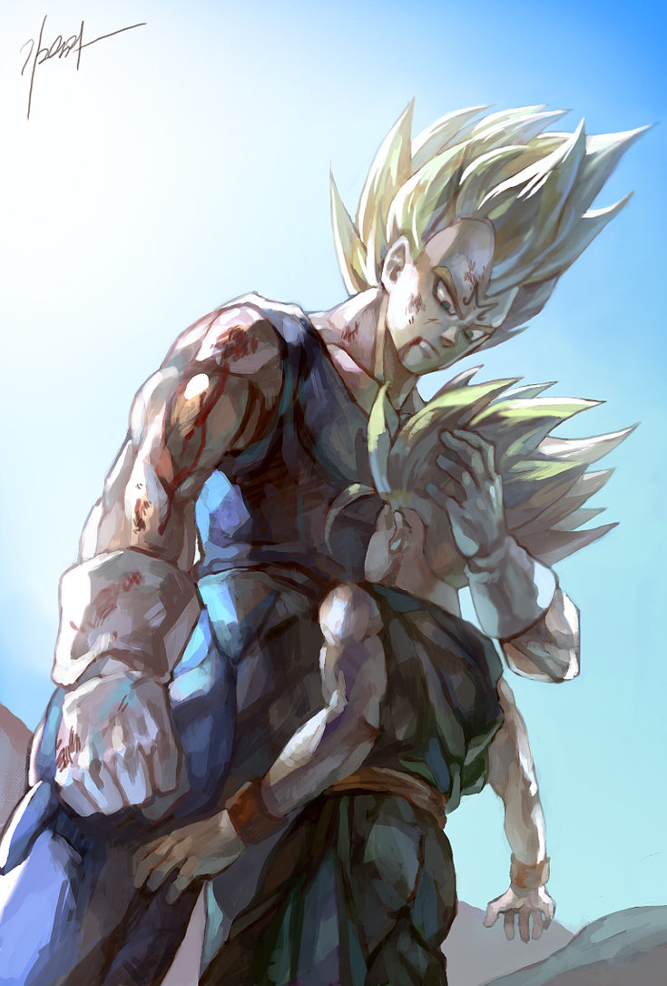 Vegeta devenu Père.jpg