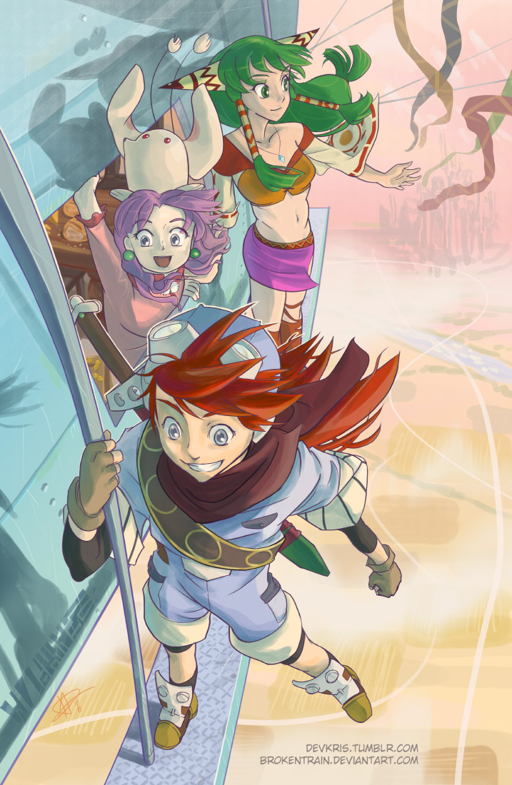 Justin Sue et Feena.jpg