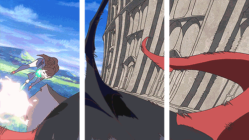 Dragon Little Witch Academia.gif