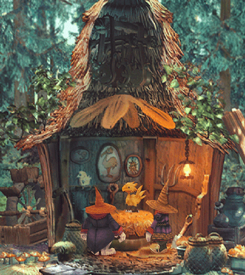 Naissance du Chocobo au Village des Mages Noirs.gif