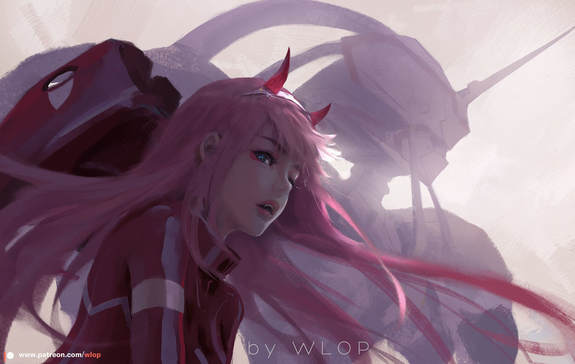 Zero Two de Darling in the Franxx
