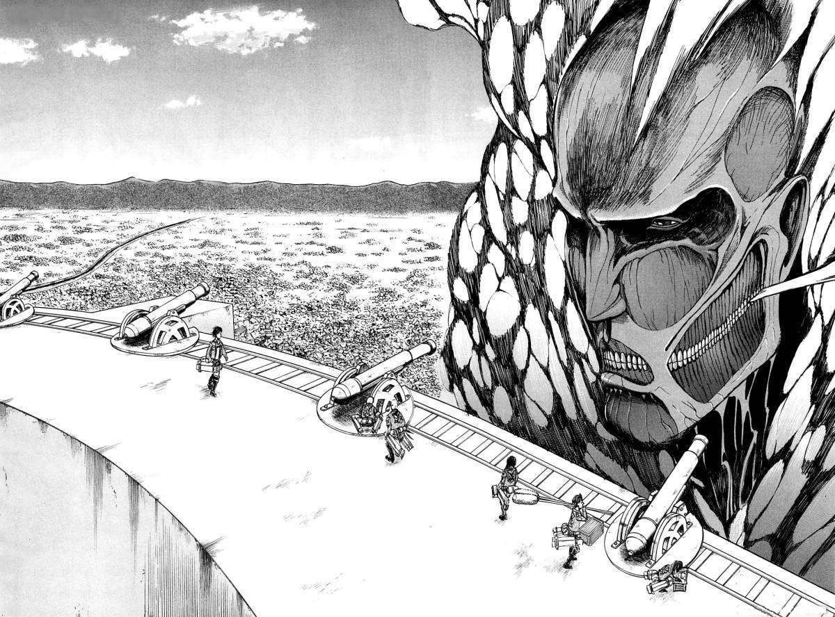 Canons dans l'Attaque des Titans