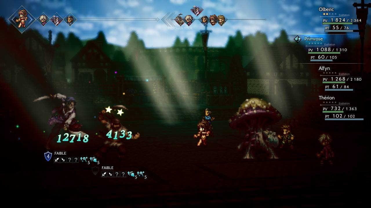 Danse aléatoire de Primrose