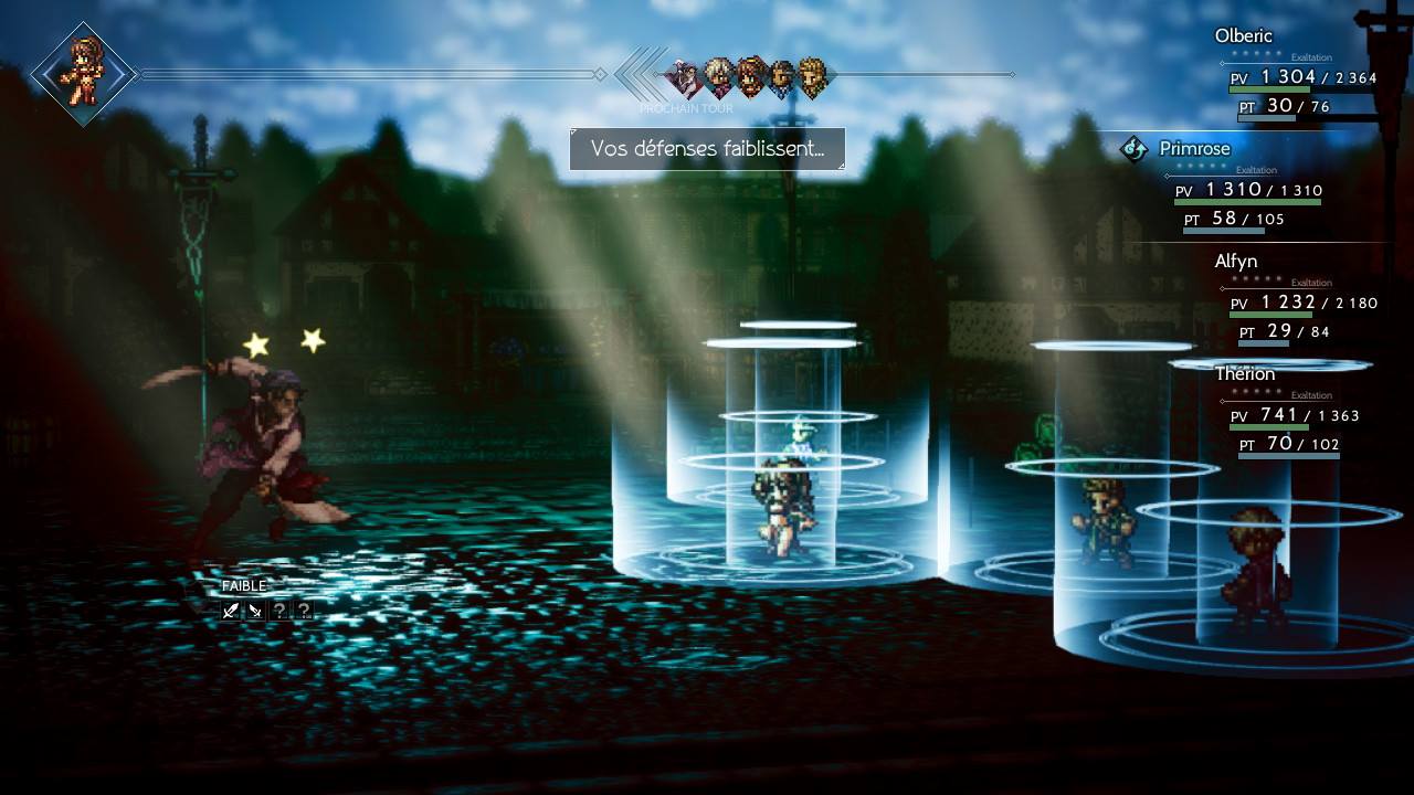 Défense down Primrose