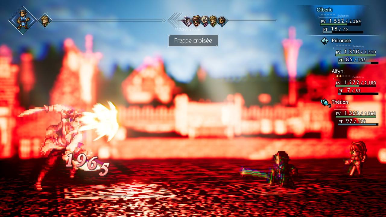 Frappe croisée Olberic