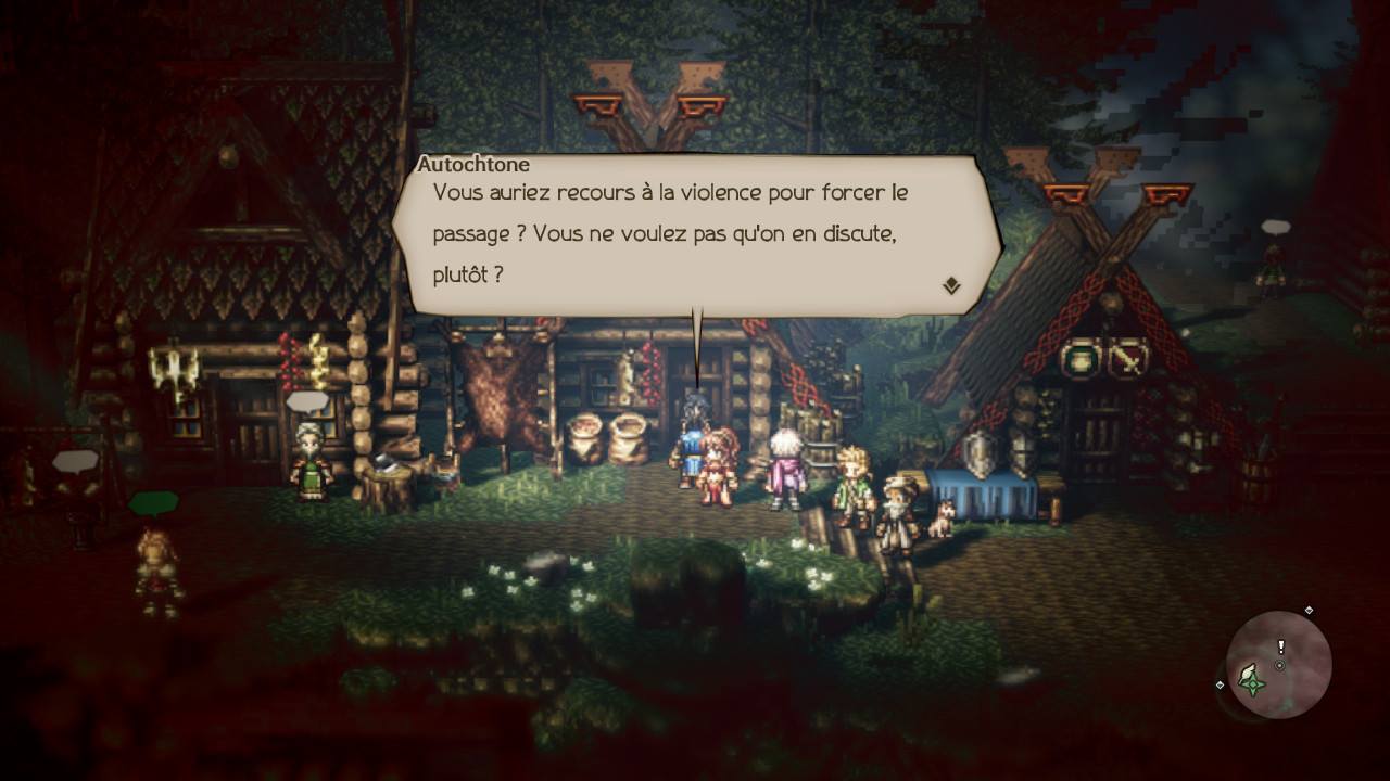 Olberic coup de pression