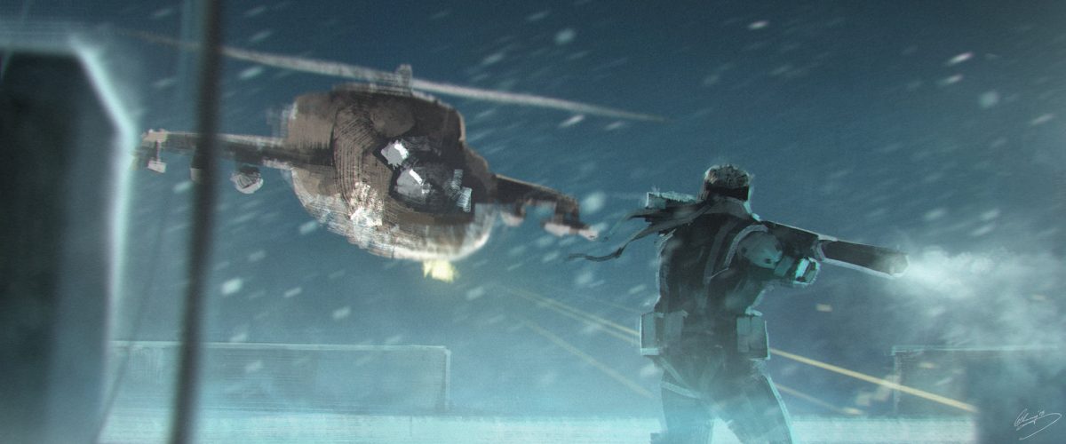 Helicoptere Hind Metal Gear Solid