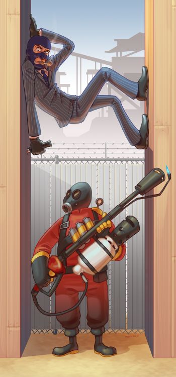 Pyro is the nemesis of the spy.jpg