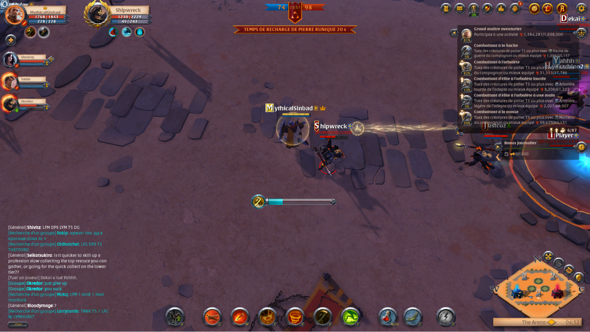 Défense - Arène d'Albion Online