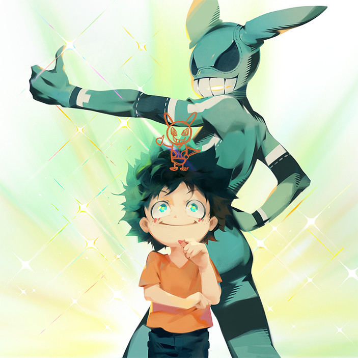 Izuku Midoriya Hero Academia