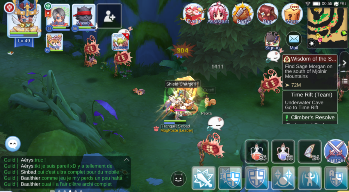 Sinbad vs Menblatt Ragnarok M Eternal Love.png