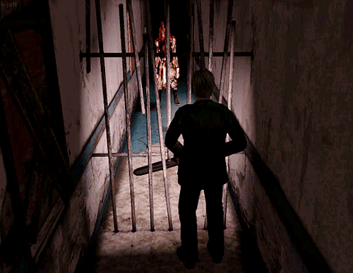 James Sunderland vs Pyramid Head Silent Hill 2.gif