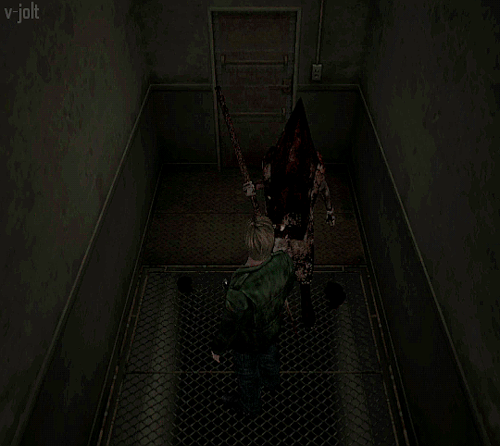 Pyramid Head Silent Hill 2.gif