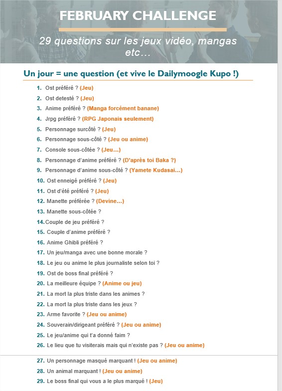 Le February Challenge 2020