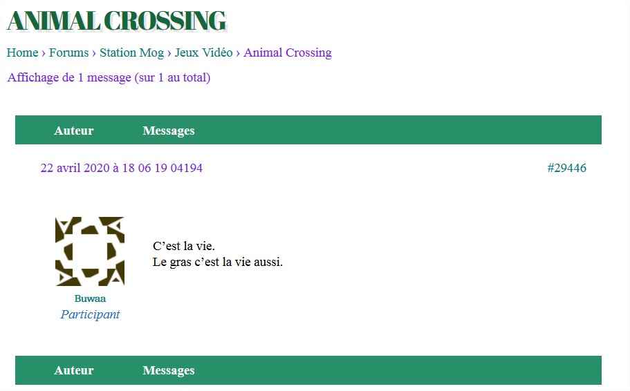Animal Crossing - Daily Moogle - Mozilla Firefox