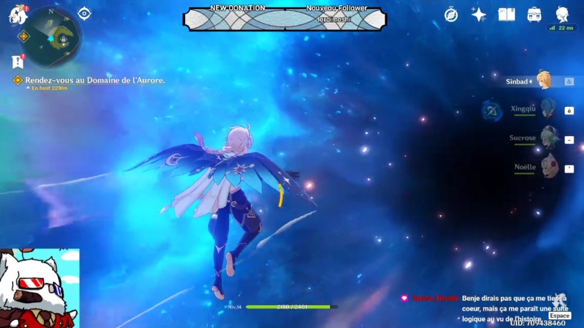 Genshin Impact – Episode 2! L&rsquo;épisode où je suis Sinbad le Nettoyeur (enfin le récupérateur surtout)