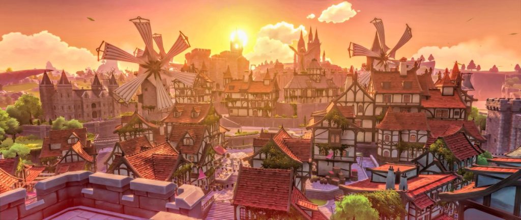 Coucher Soleil Mondstadt