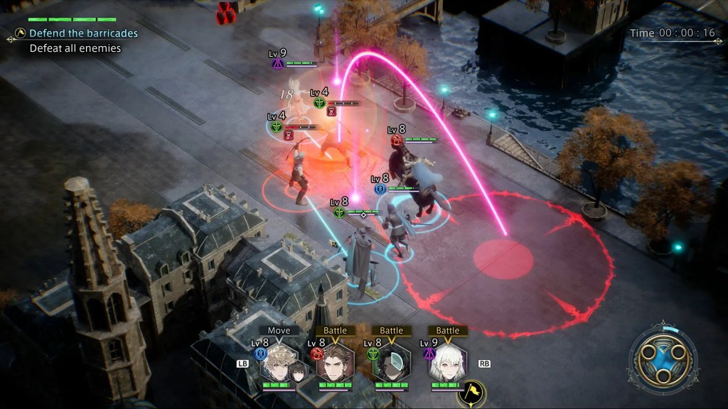 Diofield Chronicle Defend the barricades