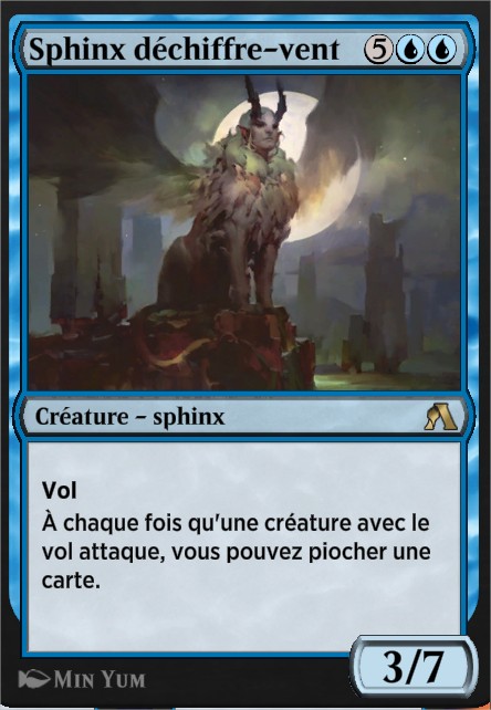 Sphinx déchiffre-vent