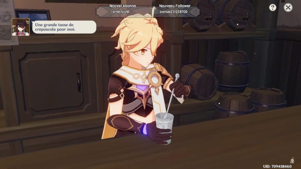 Genshin Impact Rêve d'Ivresse