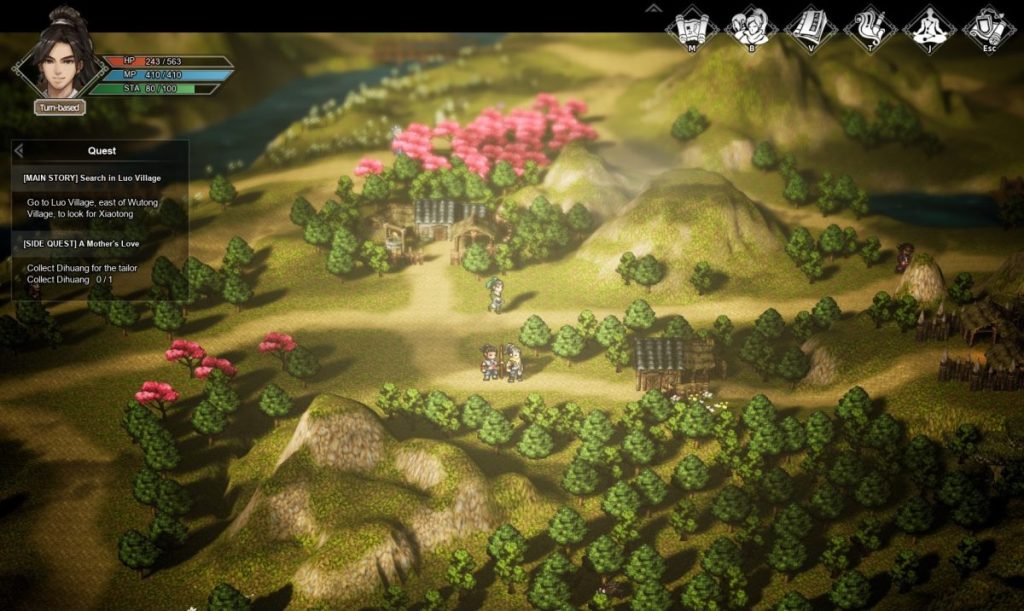 Wandering Sword Worldmap
