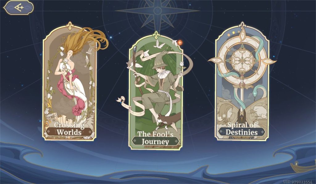 Guide Sword of Convallaria Crossing Worlds The Fool's Journey Spiral of Destinies