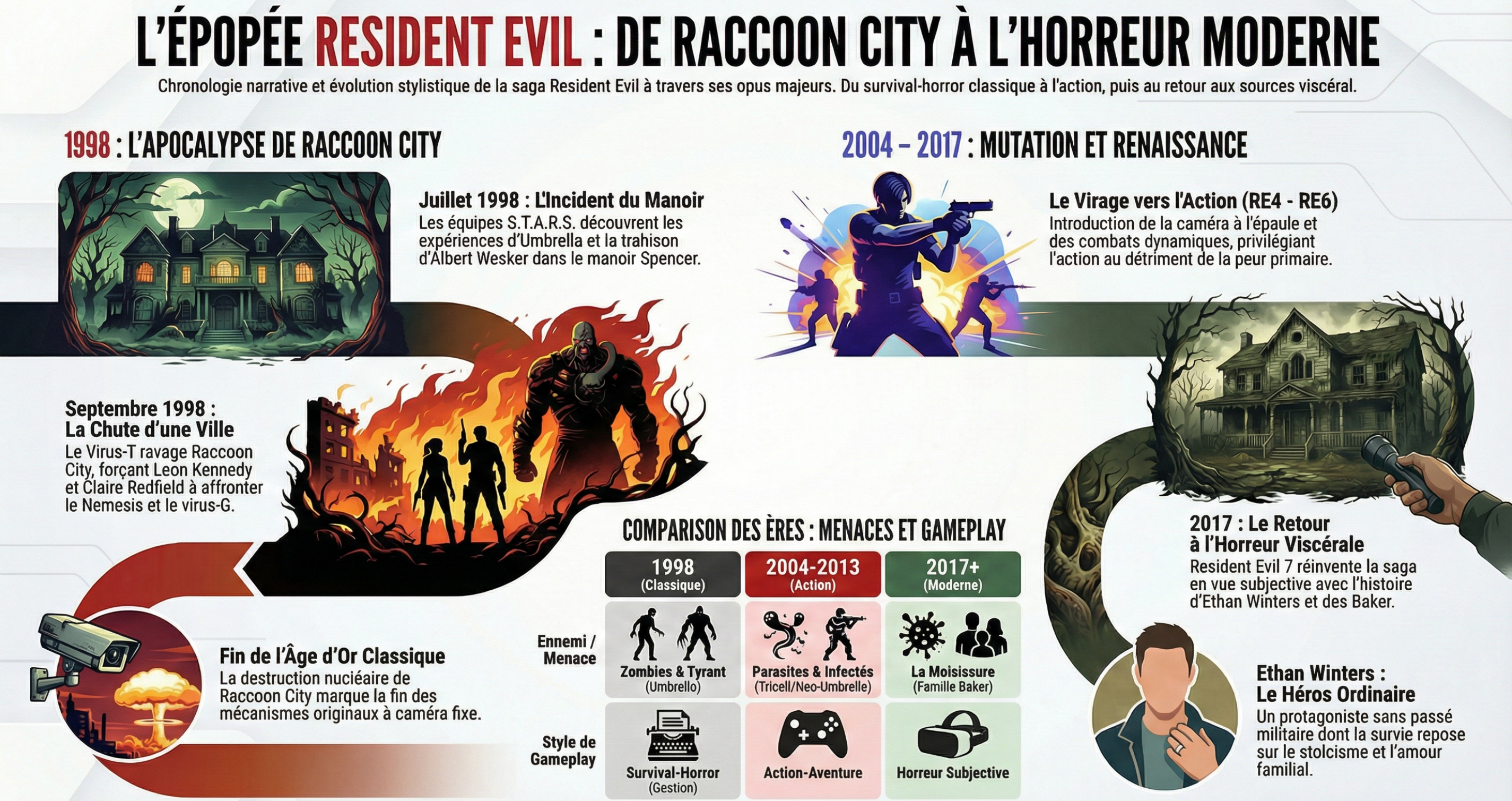 Chronologie des Resident Evil
